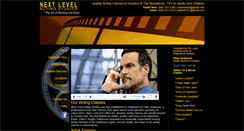 Desktop Screenshot of nextlevelacting.com